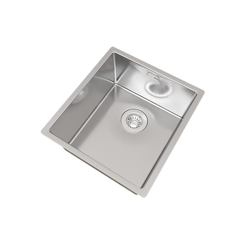 Кухонная мойка Florentina ОПТИМА-HM OHM.360.400.В.10.S.10, нержавеющая сталь, артикул OHM.360.400.B.10.S.10