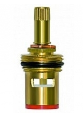 Кран-букса RUSH с керамическими пластинами, поворот 90гр.; 21 шлиц. (RSH502)