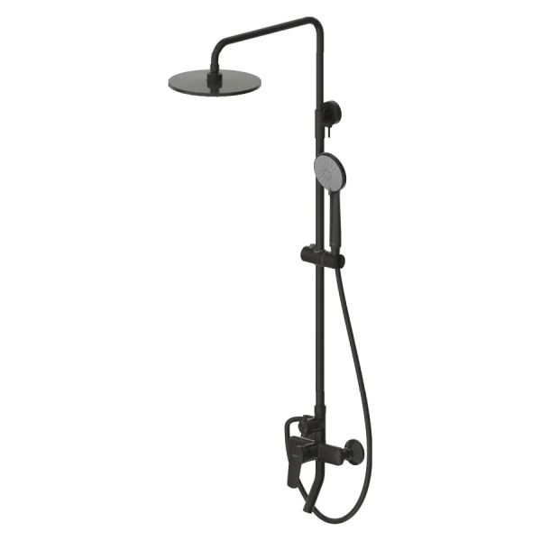 Душевая система Bravat Rhein F6429564BW-A-ENG, черный
