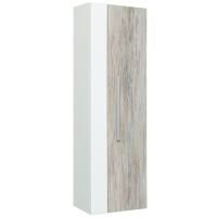 Шкаф пенал Runo Вудлайн 35 4620750028930 Белый Дуб скандинавский