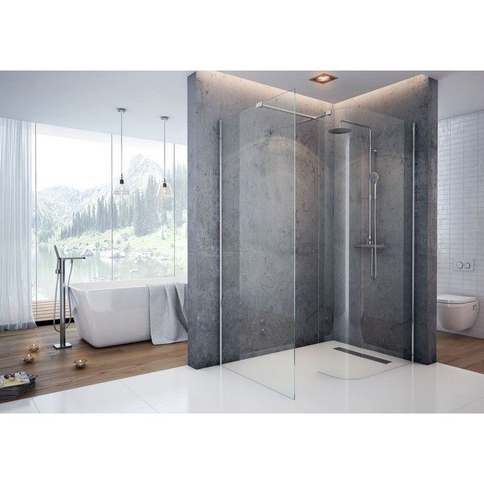 Стенка walk-in Vidoq 120 см (хром), артикул KAAC.1506.1200.LP