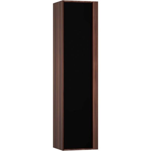 Шкаф пенал Vitra Metropole 40 L 58204 подвесной Сливовое дерево Черный