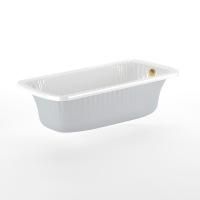 OLIVIA PODIUM Ванна 174x83 см. белая, слив/перелив золото (встраиваемая в подиум)