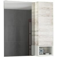 Зеркало со шкафом Comforty Прага 75 4144199 Дуб белый