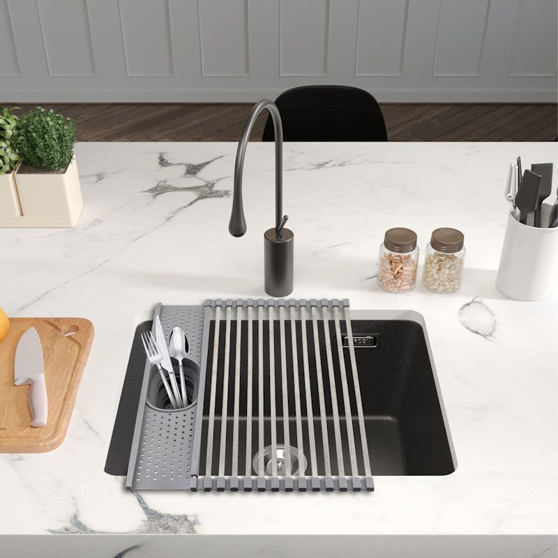 Сушилка ролл-мат с держателем приборов Fmark FS-PJ-002