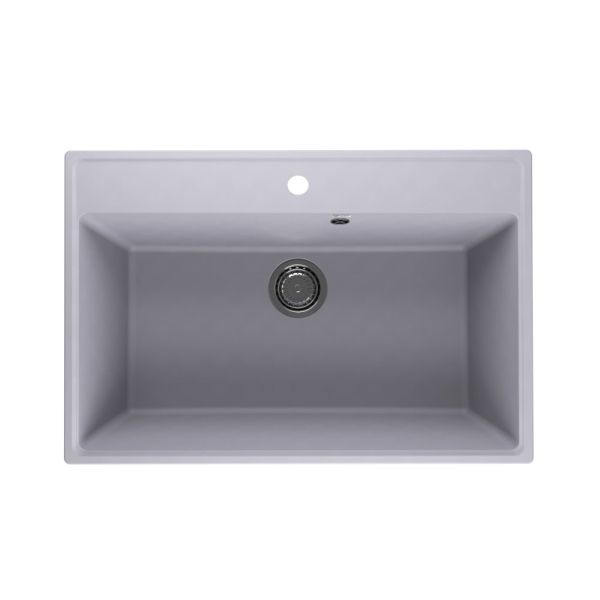 Кухонная мойка Ulgran Quartz Forte 760-05, бетон