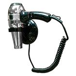 Фен настенный Nofer 02057 Черный металлик