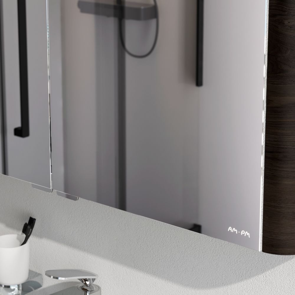 M30MCX1001TF Sensation, зеркало, зеркальный шкаф, 100 см, с подсветкой, табачный дуб, текстурированн M30MCX1001TF Sensation, зеркало, зеркальный шкаф, 100 см, с подсветкой, табачный дуб, текстурированн