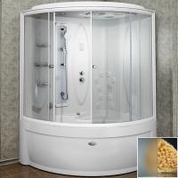 Душевой бокс Radomir Вирсавия 170x125 R 1-04-1-2-4-0691 профиль Белый стекло матовое
