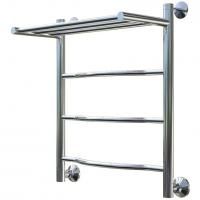 Водяной полотенцесушитель Тругор Лотос 1 П НП 60x50 с полкой Хром