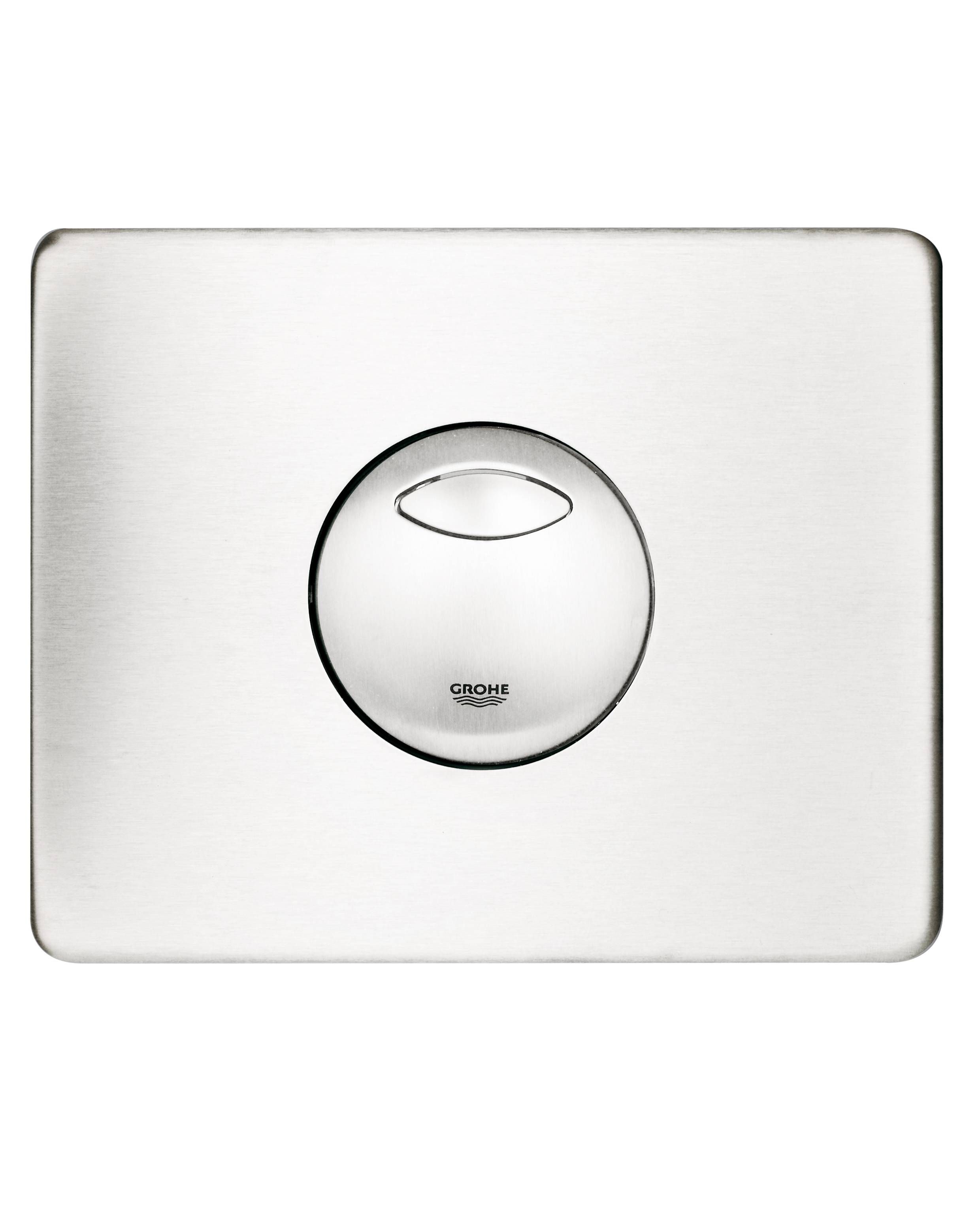 Панель смыва для унитаза GROHE Skate (3 режима смыва), суперсталь (38862SD0)