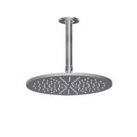 GESSI INCISO Потолочная душевая головка шарнирная на 1/2",Ø300мм, цвет: finox