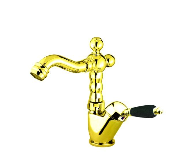 Смеситель для биде Fiore IMPERIAL BLACK 89OO5314, золото