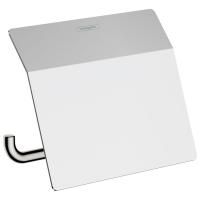 Бумагодержатель, Hansgrohe, AddStoris, с крышкой, ширина, мм-153, глубина, мм-116, высота, мм-99, тип установки-настенный, крепления в комплекте, цвет-хром Бумагодержатель, Hansgrohe, AddStoris, с крышкой, ширина, мм-153, глубина, мм-116, высота, мм-99, тип установки-настенный, крепления в комплекте, цвет-хром