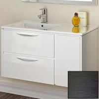 Тумба с раковиной SanVit Мэри-1 90 L kmery901 с фактурой под дерево подвесная Венге Тумба с раковиной SanVit Мэри-1 90 L kmery901 с фактурой под дерево подвесная Венге