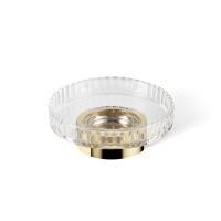 Decor Walther Century STS Мыльница настольная, граненое стекло, цвет: золото