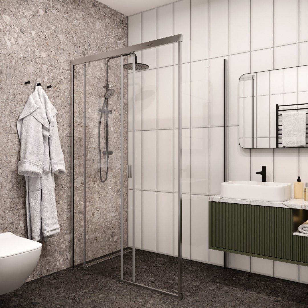 Ограждение MARBELLA 120 L душевое Cerutti SPA без поддона (80x120x190) Ограждение MARBELLA 120 L душевое Cerutti SPA без поддона (80x120x190)