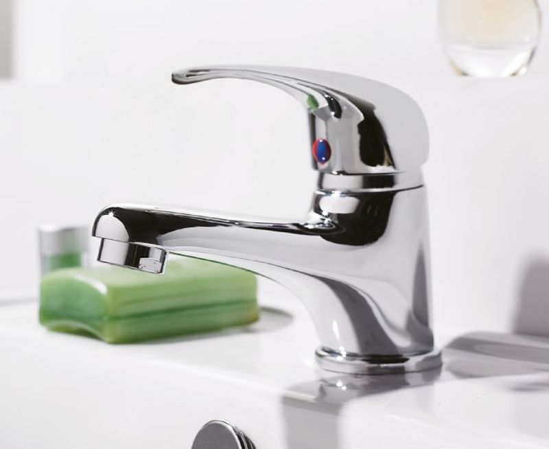 Смеситель для раковины Cron CN1029, хром