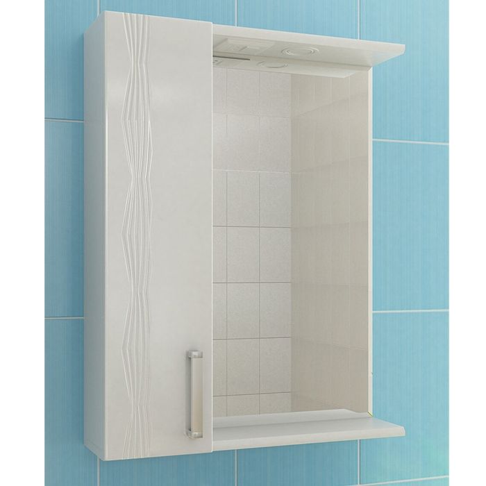 Зеркало со шкафом Vigo Atlantic 16-600 L Белое