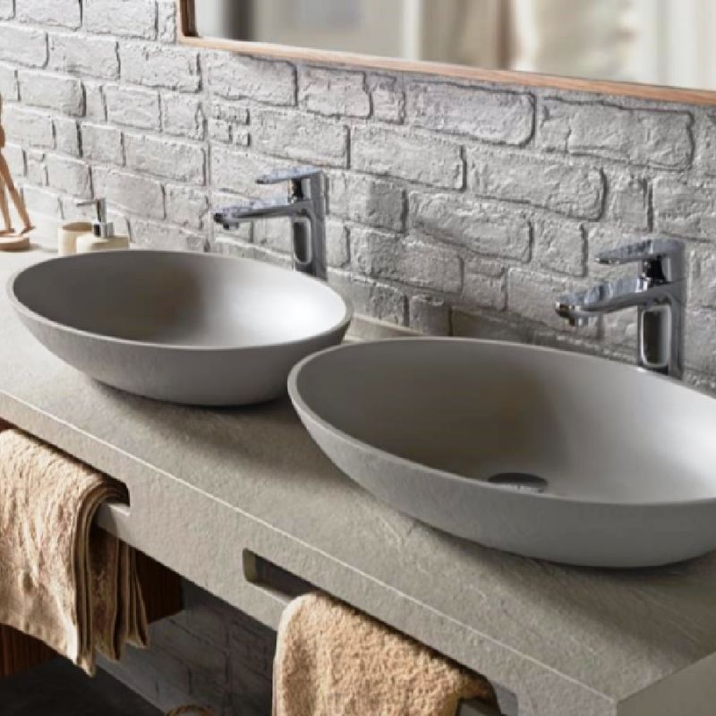 Раковина Acquabella On-Top 58 LAVABO_ON-TOP_OVAL_SLATE Белая Раковина Acquabella On-Top 58 LAVABO_ON-TOP_OVAL_SLATE Белая