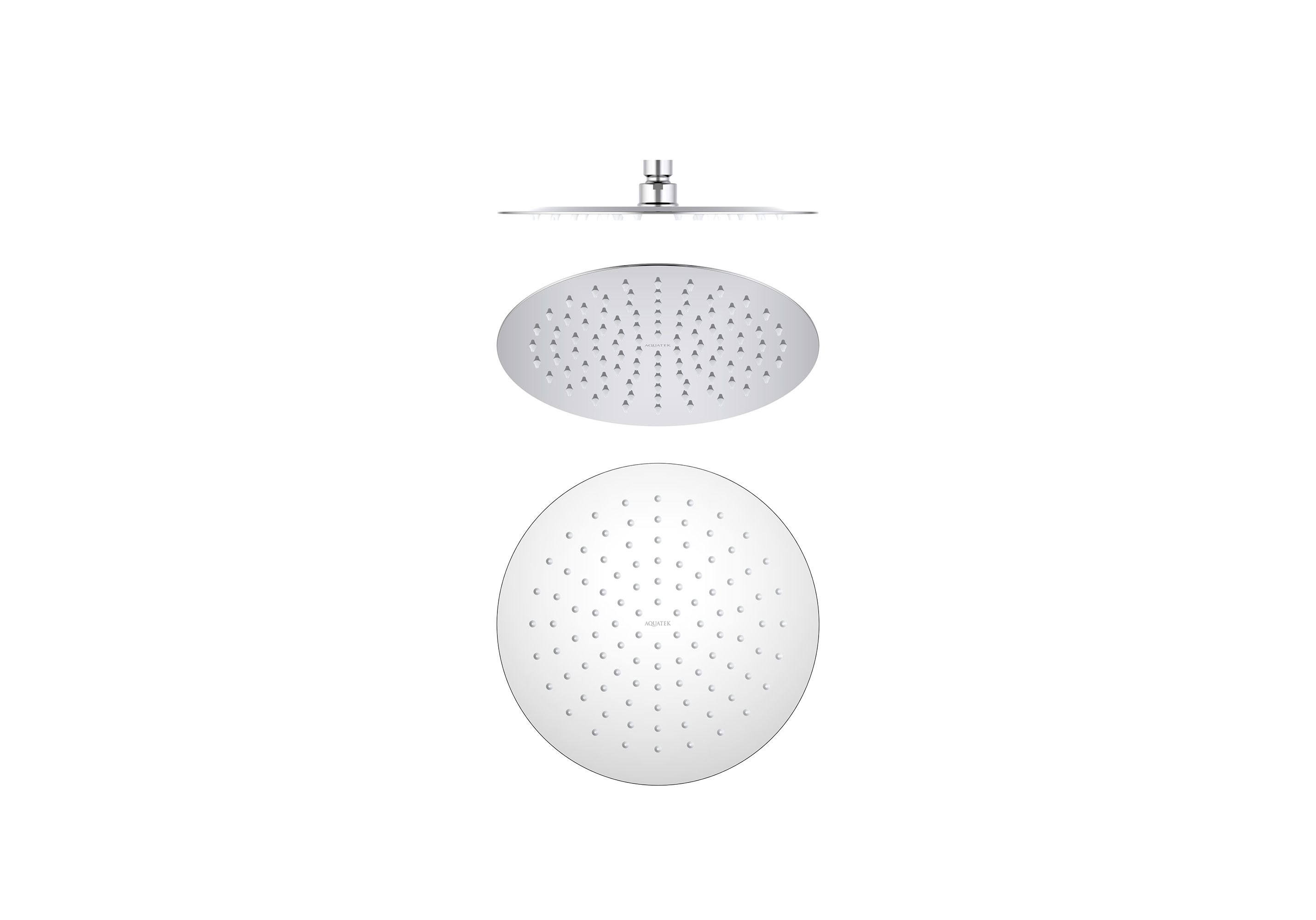 Круглый верхний душ  250*2 мм AQUATEK AQ2073CR Круглый верхний душ  250*2 мм AQUATEK AQ2073CR