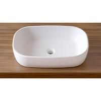 Раковина накладная для ванной комнаты Lavinia Boho Bathroom Sink 33311002, умывальник из фарфора, ширина 54 см
