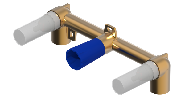 Oioli, внутренняя часть к смесителю Como/Navona/Micro70 и 80/5TH Avenue, для раковины из стены на 3 отверстия