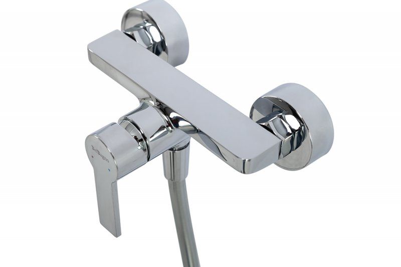 AURORA Смеситель для душа в комплекте с ручным душем, шлангом и держателем, хром AURORA-ESDM-CRM, артикул AURORA-ESDM-CRM