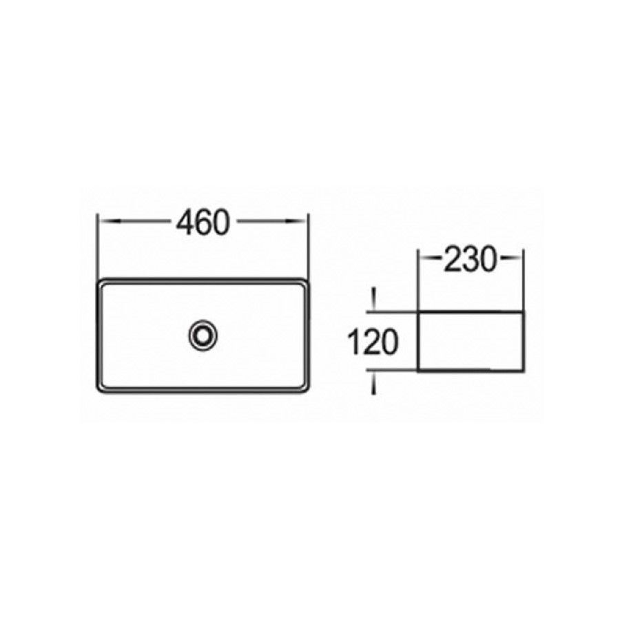 Раковина Velvex 78190, белый, артикул 78190