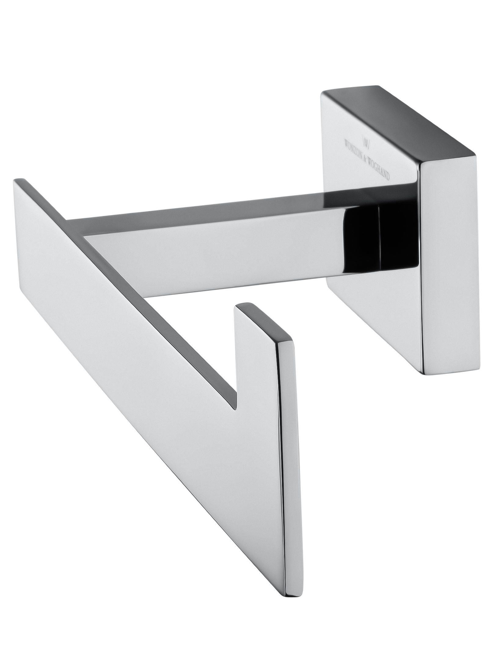 Держатель для туалетной бумаги без крышки WONZON & WOGHAND FLAT, Хром (WW-9716)