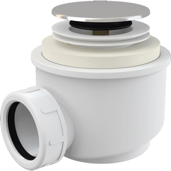 Сифон для душевого поддона Alcaplast A466-50 Хром