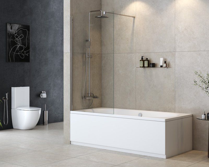 Шторка на ванну CEZARES LIBERTA-V-1