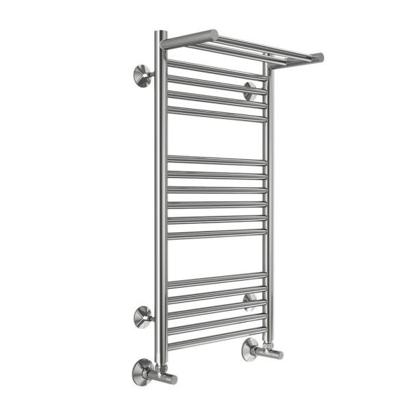 Полотенцесушитель водяной с полкой Terminus Аврора П16 40х80