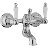 CISAL Arcana Toscana Смеситель для ванны без душевого комплекта, цвет хром/белый