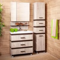 Тумба под раковину Бриклаер Техас 70 Дуб кантри Венге