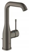 Смеситель для раковины GROHE Essence New с донным клапаном, L-Size, темный графит матовый (32628AL1) Смеситель для раковины GROHE Essence New с донным клапаном, L-Size, темный графит матовый (32628AL1)