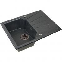 Кухонная мойка Акватон Монца 68 1A716032MC210 Графит Кухонная мойка Акватон Монца 68 1A716032MC210 Графит
