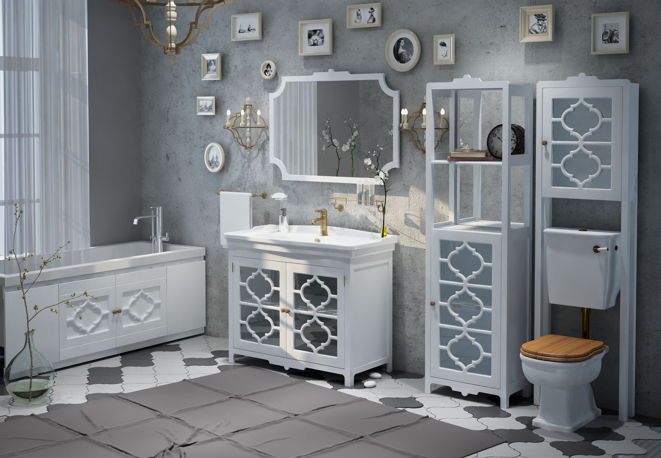 Зеркало "Манойр 105"