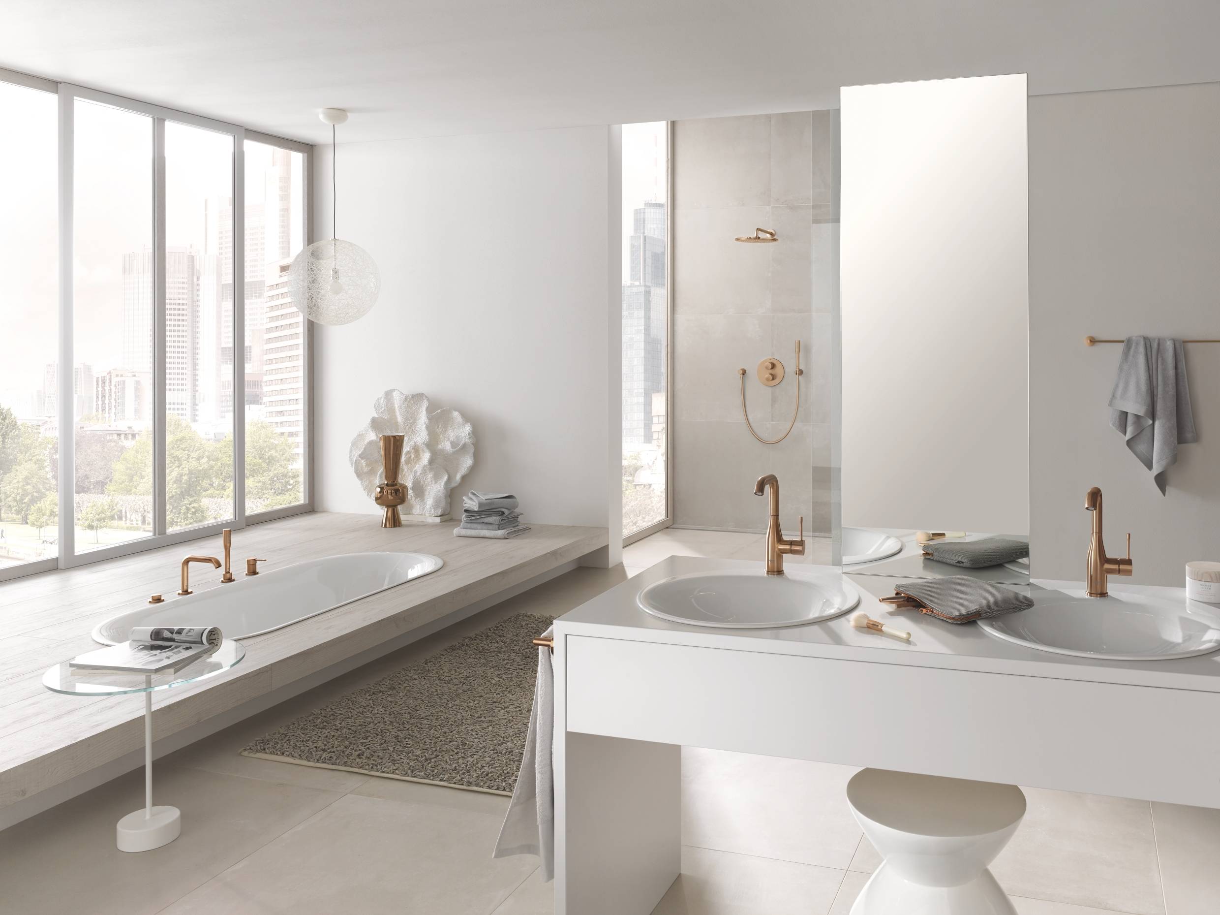 Смеситель для раковины GROHE Essence New, теплый закат матовый (32628DL1) Смеситель для раковины GROHE Essence New, теплый закат матовый (32628DL1)