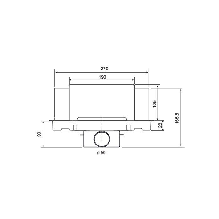 Plumberia Selection Трап душевой PS WALLDRAIN 6x30 встраив.в стену, с накл.из нерж.сталь, горизонт. выпуск Ду 50мм,40л/мин, браш.нерж.сталь Plumberia Selection Трап душевой PS WALLDRAIN 6x30 встраив.в стену, с накл.из нерж.сталь, горизонт. выпуск Ду 50мм,40л/мин, браш.нерж.сталь