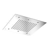 FIMA|Carlo Frattini Wellness Верхний душ Harmonia 500x500 мм., встраиваемый в потолок, 2 режима: дождь, 6 форсунок мелкого распыления воды; цвет хром