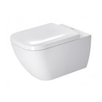 Duravit Happy D.2 Унитаз подвесной (365х540 мм) с ОБОДКОМ, ,вкл. крепление Durafix, цвет: белый с покрытием WonderGliss