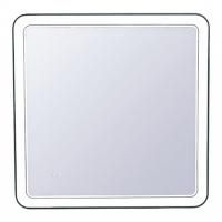 Зеркало "Атлантика 60*60" с подсветкой и часами Зеркало "Атлантика 60*60" с подсветкой и часами