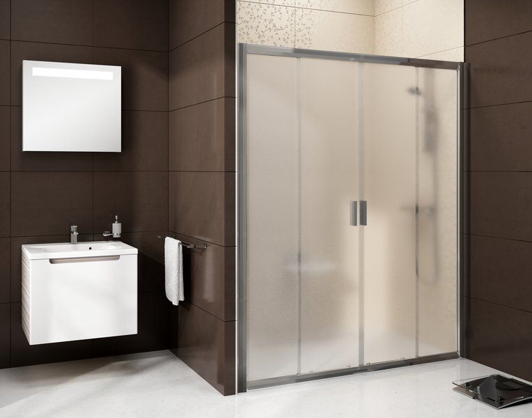 Душевая дверь в нишу Ravak Blix BLDP4-150 сатин+грейп Душевая дверь в нишу Ravak Blix BLDP4-150 сатин+грейп