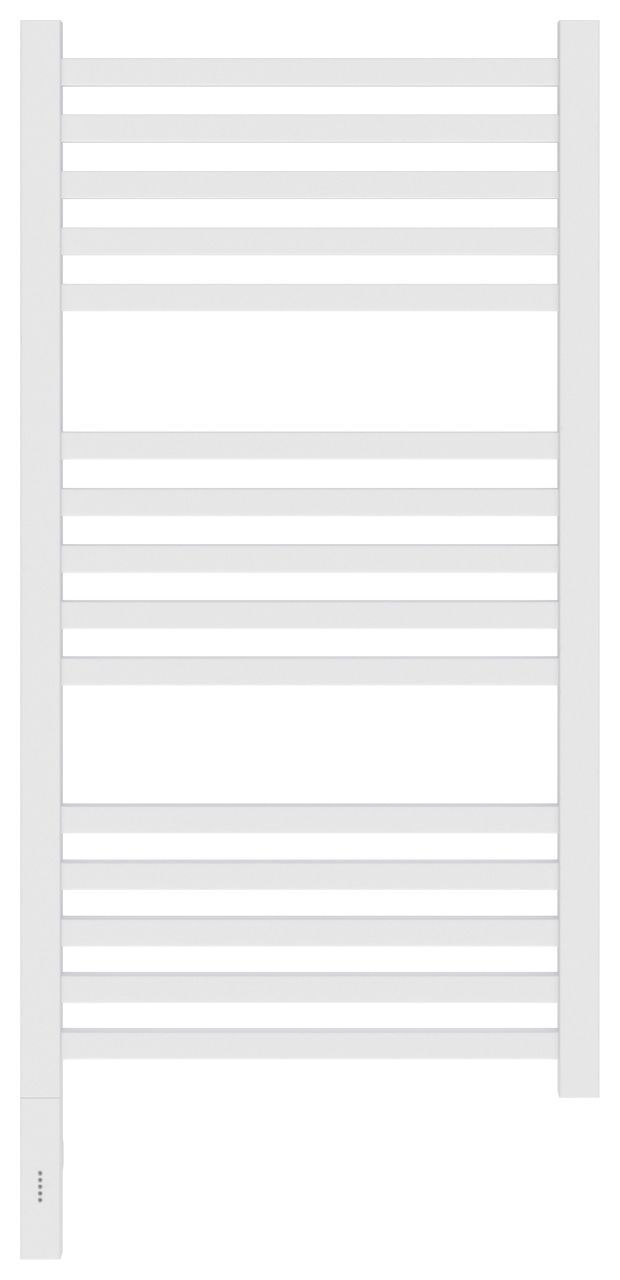 Полотенцесушитель электрический "МОДУС 3.0" 800х400 / МЭМ левый (Матовый белый)