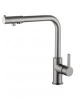 Смеситель для кухни c подключением фильтра WONZON & WOGHAND, Темный графит (WW-88458008-BGM)