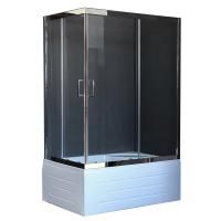 Душевой угол Royal Bath RB 8100BP-T-CH (прозрачное) правый