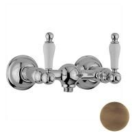 CISAL Arcana Toscana Смеситель двухвентильный настенный для душа, цвет бронза