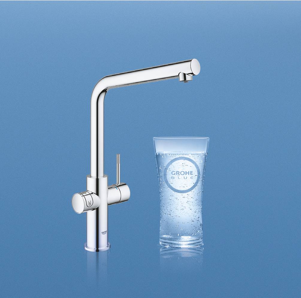 Стаканы для воды GROHE Blue, 6 штук, (40437000) Стаканы для воды GROHE Blue, 6 штук, (40437000)