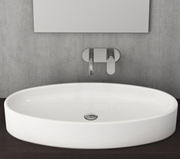 Раковина-чаша Bocchi Vessel 85 1014 Белая глянцевая